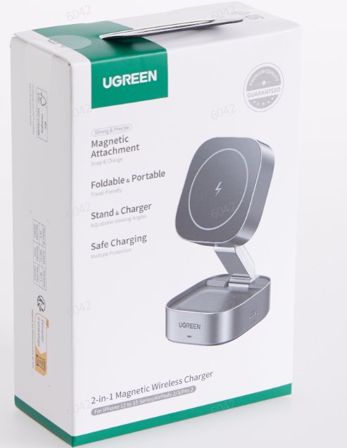 UGREEN 2-in-1 Magnetic Wireless Charger - Ảnh 2
