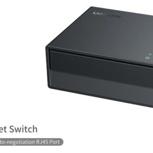 UGREEN 5-Port Gigabit Ethernet Switch PC+ABS Housing EU