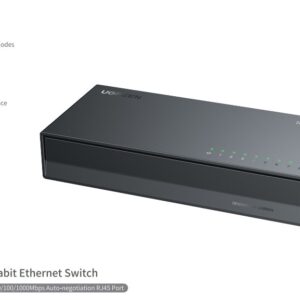 UGREEN 8-Port Gigabit Ethernet Switch PC+ABS Housing EU