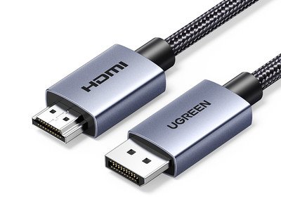 UGREEN DisplayPort to HDMI 4K Cable 1m