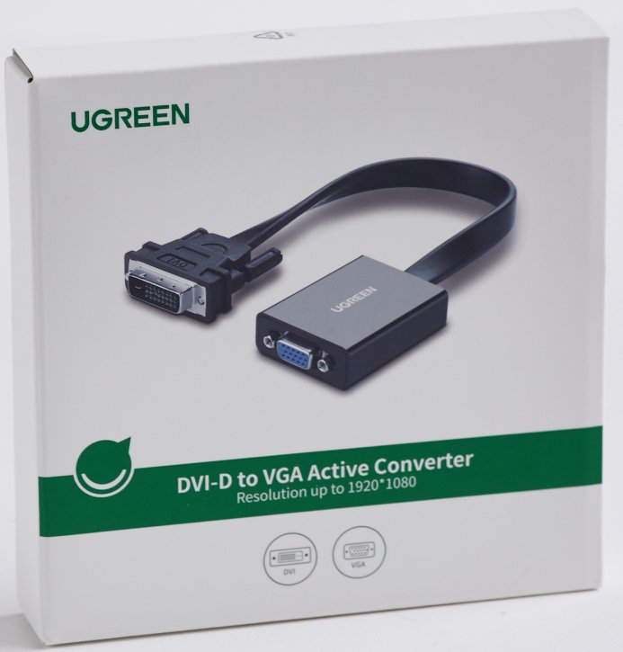 UGREEN DVI-D to VGA Active Converter Flat Cable - Ảnh 2
