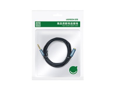 UGREEN 3.5mm Male to 3.5mm Female Extension Cable 1m (Black) - Ảnh 16