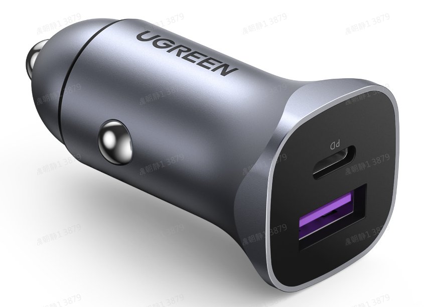UGREEN A+C Dual-Port Car Charger PD30W+SCP22.5W