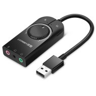 UGREEN USB External Stereo Sound Adapter 15cm (Black)
