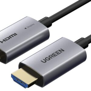 UGREEN HDMI 4K Fiber Optic Cable Male to Male Aluminum Shell 10m