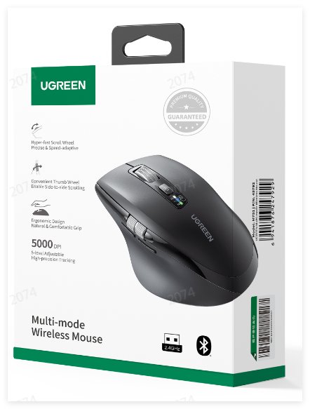 UGREEN Multi-mode Wireless Mouse - Ảnh 2