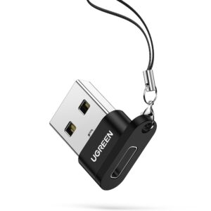 UGREEN USB A Male to USB-C Female Adapter (Black)