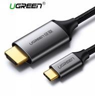 UGREEN USB-C to HDMI Male to Male Cable Aluminum Shell 1.5m (Gray Black)