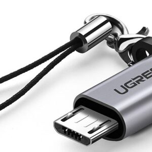 UGREEN USB-C Female to Micro USB Male Adapter (Gray)