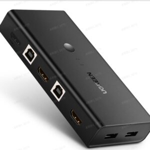 UGREEN HDMI Switch Box 2 In 1 Out KVM Switching