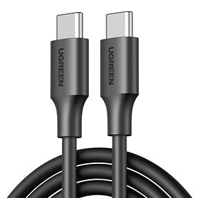 UGREEN USB 2.0 Type C to Type C Cable Nickel Plating 0.5m (Black)