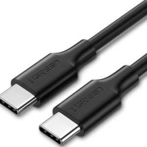 UGREEN USB 2.0 Type C to Type C Cable Nickel Plating 1.5m (Black)