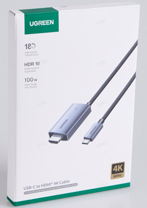 UGREEN USB-C to HDMI 4K Cable 2m - Ảnh 2