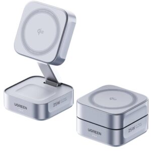 25W 2-in-1 Magnetic Wireless Charger