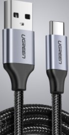 UGREEN USB-A to USB-C Fast Charging Cable 3A Max Black 1m