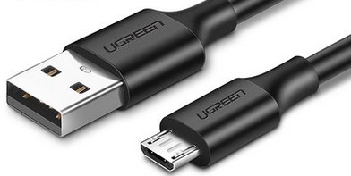 UGREEN USB-A to Micro USB Cable 2A Max Black 1m