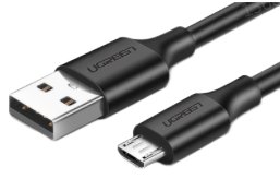 UGREEN USB 2.0 A to Micro USB Cable Nickel Plating 1.5m (Black)