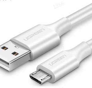 UGREEN USB 2.0 A to Micro USB Cable Nickel Plating 1.5m (White)
