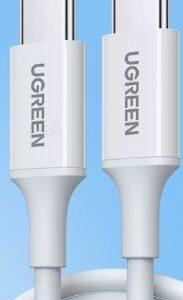 UGREEN USB 2.0 C M/M ABS Cover 1m (White)