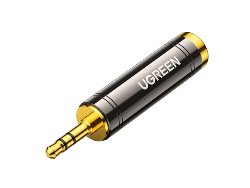 UGREEN 3.5mm Male to 6.35mm Female Adapter 1pcs