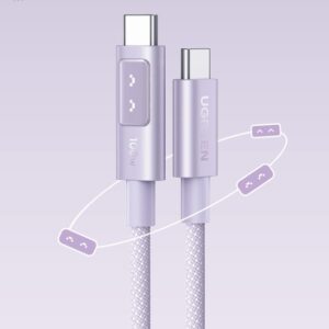 UGREEN Uno USB-C to USB-C PD Fast Charging Cable Purple 1m