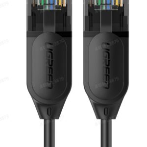 UGREEN CAT 6A Pure Copper Ethernet Cable OD2.8 0.5m (Black)