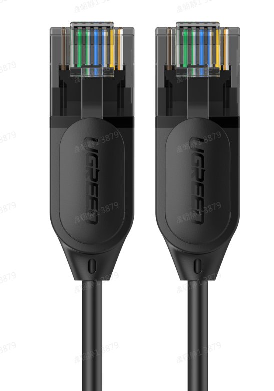 UGREEN CAT 6A Pure Copper Ethernet Cable OD2.8 1.5m (Black)