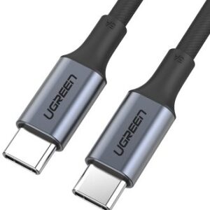 UGREEN USB-C to USB-C 2.0 Cable 100W Alu Case with Braid 1.5m (Space Gray)