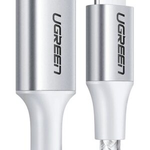 UGREEN USB-C to Lightning PD Fast Charging 3A Max Silvery 1m