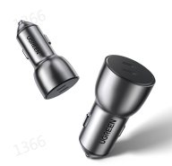 UGREEN Dual USB-C PD Fast Car Charger 2C