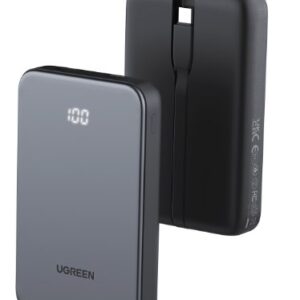 10000mAh 20W 1C1A Powerbank with 1* 20W Built-in Cable