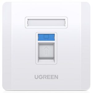 UGREEN Single-Port Wall Plate 1 pc