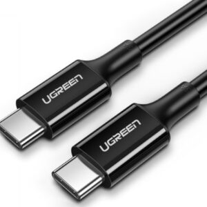 UGREEN USB-C to USB-C PD Fast Charging Cable 5A Max Black 1m