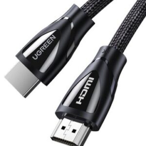 UGREEN HDMI 8K Cable Male to Male Aluminum Alloy Shell Braided Black 2m