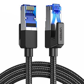 UGREEN CAT8 Shielded Round Braided Cable Modular Plugs 2m