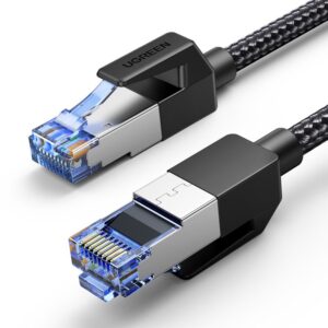 UGREEN CAT8 Shielded Round Braided Cable Modular Plugs 3m