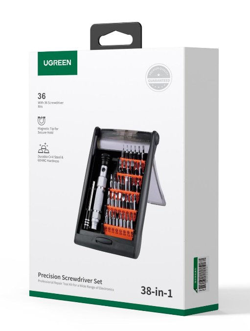 UGREEN 38-in-1 Aluminum Alloy Screwdriver Set - Ảnh 2