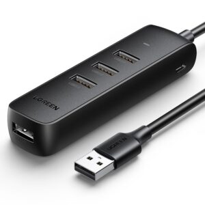 UGREEN USB 3.0 4-Port Hub 1m (Black)