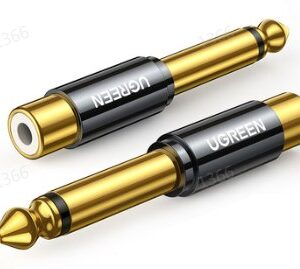 UGREEN 6.35mm Male to RCA Female Adapter