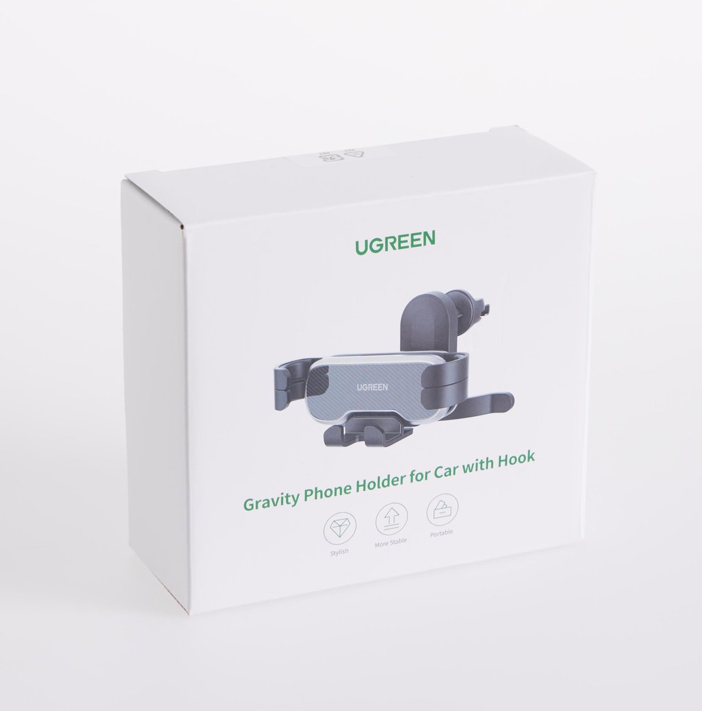 UGREEN Gravity Phone Holder for Car with Hook - Ảnh 2