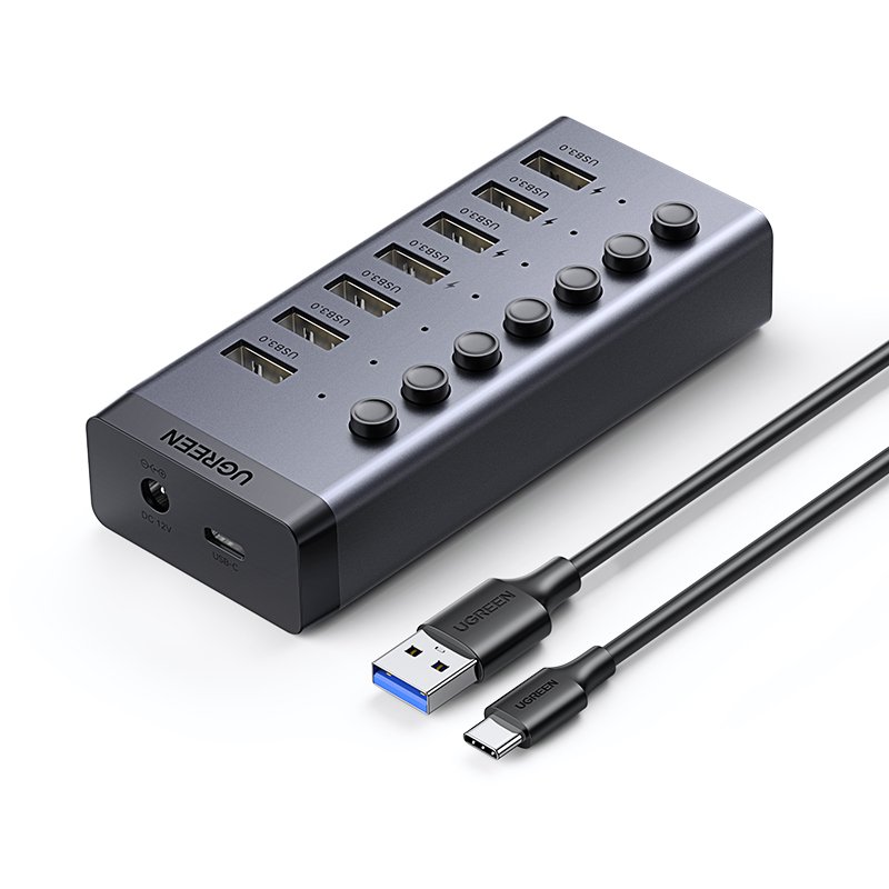 UGREEN USB 3.0 7-Port Hub US - Ảnh 3