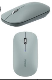 UGREEN Portable Wireless Mouse (Green)