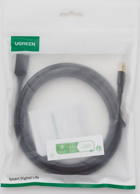 UGREEN USB 3.0 Extension Cable 0.5m (Black) - Ảnh 12