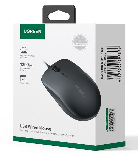 UGREEN Wired Mouse - Ảnh 2